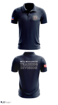 Milwaukee Fire Department Training Division Short Sleeve Performance Polo - 3