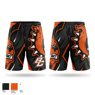 Athletic Shorts With Pockets, Byron Center Bulldogs, Cross Country, Teamtime, Team time, sublimation, custom sports apparel, team uniforms, spirit wear, spiritwear, sports uniforms, custom shirts, team store, custom team store, fundraiser sports, apparel fundraiser