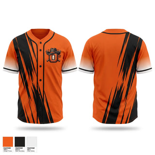 Full Button Baseball Jersey, Oxford Outlaws, Baseball, Teamtime, Team time, sublimation, custom sports apparel, team uniforms, spirit wear, spiritwear, sports uniforms, custom shirts, team store, custom team store, fundraiser sports, apparel fundraiser