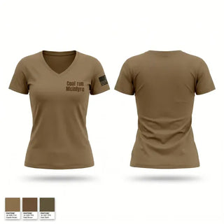 Womens Short Sleeve Vneck Shirt, Coal run McIntyre, Fire Department, Teamtime, Team time, sublimation, custom sports apparel, team uniforms, spirit wear, spiritwear, sports uniforms, custom shirts, team store, custom team store, fundraiser sports, apparel fundraiser