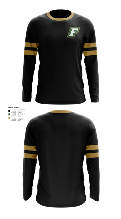 Golden falcons Long Sleeve Performance Shirt - 21