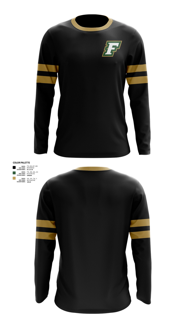 Long Sleeve Performance Shirt, Golden falcons, Baseball, Teamtime, Team time, sublimation, custom sports apparel, team uniforms, spirit wear, spiritwear, sports uniforms, custom shirts, team store, custom team store, fundraiser sports, apparel fundraiser