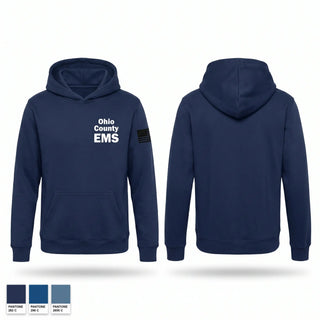 Hoodie, Ohio County EMS, EMS/EMT, Teamtime, Team time, sublimation, custom sports apparel, team uniforms, spirit wear, spiritwear, sports uniforms, custom shirts, team store, custom team store, fundraiser sports, apparel fundraiser