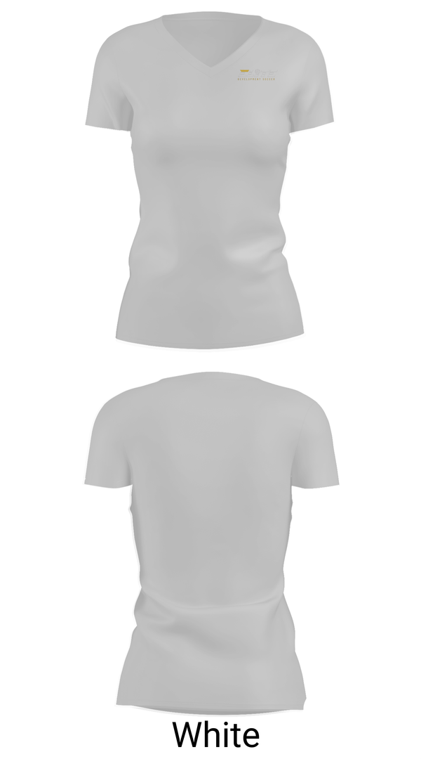 Womens Short Sleeve Vneck Shirt, Elite Development Soccer, Women's Soccer, Teamtime, Team time, sublimation, custom sports apparel, team uniforms, spirit wear, spiritwear, sports uniforms, custom shirts, team store, custom team store, fundraiser sports, apparel fundraiser