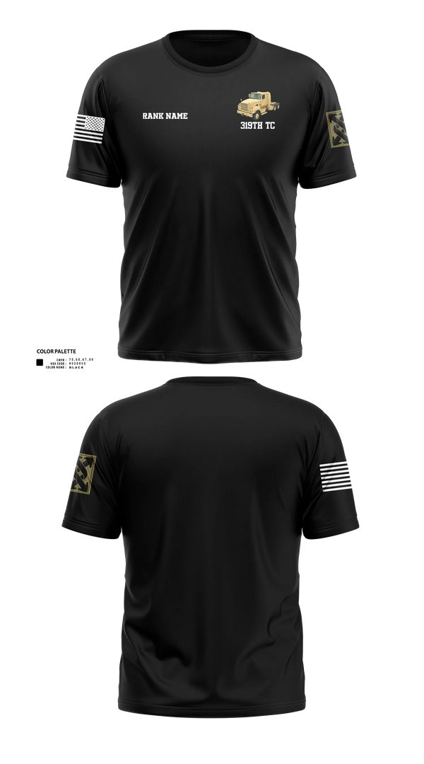 Old School Cotton Feel Shirt, 319th TC, , Teamtime, Team time, sublimation, custom sports apparel, team uniforms, spirit wear, spiritwear, sports uniforms, custom shirts, team store, custom team store, fundraiser sports, apparel fundraiser