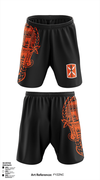 Athletic Shorts With Pockets, Bravo 307th ESBE, Army, Teamtime, Team time, sublimation, custom sports apparel, team uniforms, spirit wear, spiritwear, sports uniforms, custom shirts, team store, custom team store, fundraiser sports, apparel fundraiser