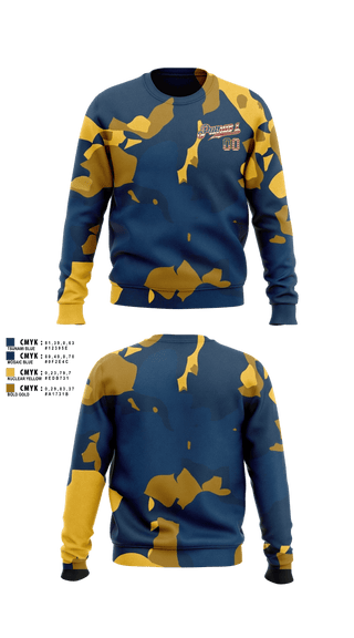 Crew Neck Sweatshirt, Pumas, Baseball, Teamtime, Team time, sublimation, custom sports apparel, team uniforms, spirit wear, spiritwear, sports uniforms, custom shirts, team store, custom team store, fundraiser sports, apparel fundraiser