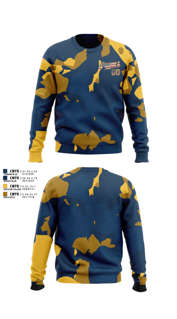 Crew Neck Sweatshirt, Pumas, Baseball, Teamtime, Team time, sublimation, custom sports apparel, team uniforms, spirit wear, spiritwear, sports uniforms, custom shirts, team store, custom team store, fundraiser sports, apparel fundraiser