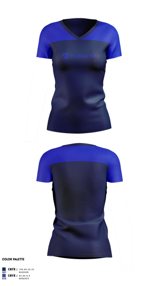 Womens Short Sleeve Vneck Shirt, Duratex, , Teamtime, Team time, sublimation, custom sports apparel, team uniforms, spirit wear, spiritwear, sports uniforms, custom shirts, team store, custom team store, fundraiser sports, apparel fundraiser