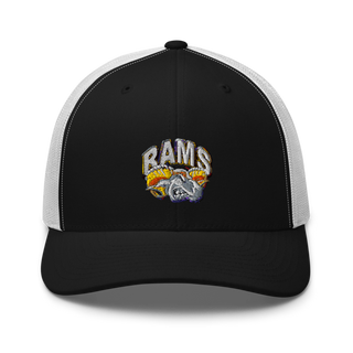 Brogden Rams 7424037 Retro Trucker Hat | Yupoong 6606