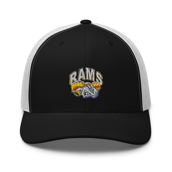 Brogden Rams 7424037 Retro Trucker Hat | Yupoong 6606