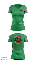 San Fernando Boxing Club 92427997 Women's Short Sleeve V-neck Shirt - 210