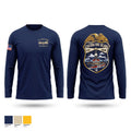 Station Fire island NY 60695571 Long Sleeve Performance Shirt - 1