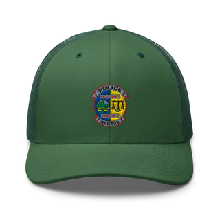 Newton Police Department 7766110 Retro Trucker Hat | Yupoong 6606