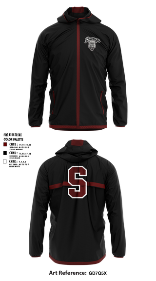 Windbreaker, Sobrato HS Bulldogs, , Teamtime, Team time, sublimation, custom sports apparel, team uniforms, spirit wear, spiritwear, sports uniforms, custom shirts, team store, custom team store, fundraiser sports, apparel fundraiser