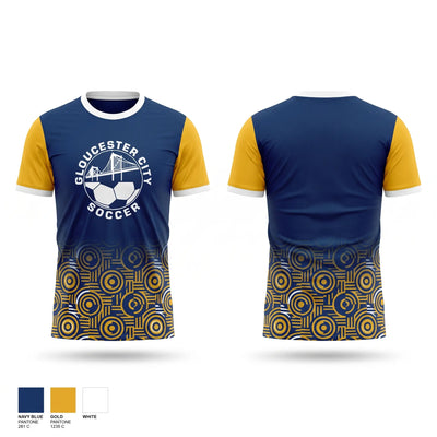 Gloucester City Youth Soccer Short Sleeve Performance Shirt - 2
