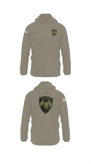 Windbreaker, Hazen Police, Police, Teamtime, Team time, sublimation, custom sports apparel, team uniforms, spirit wear, spiritwear, sports uniforms, custom shirts, team store, custom team store, fundraiser sports, apparel fundraiser