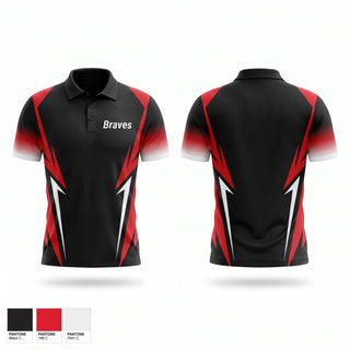 Short Sleeve Performance Polo, Braves, Men's Soccer, Teamtime, Team time, sublimation, custom sports apparel, team uniforms, spirit wear, spiritwear, sports uniforms, custom shirts, team store, custom team store, fundraiser sports, apparel fundraiser