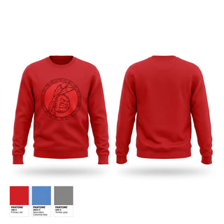 Crew Neck Sweatshirt, Warriors, Softball, Teamtime, Team time, sublimation, custom sports apparel, team uniforms, spirit wear, spiritwear, sports uniforms, custom shirts, team store, custom team store, fundraiser sports, apparel fundraiser