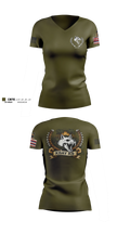 MCBH PMO K9 Women's Short Sleeve V-neck Shirt - 3