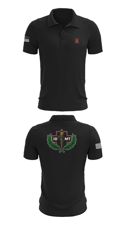 IDMTs 71442140 Short Sleeve Performance Polo - 27