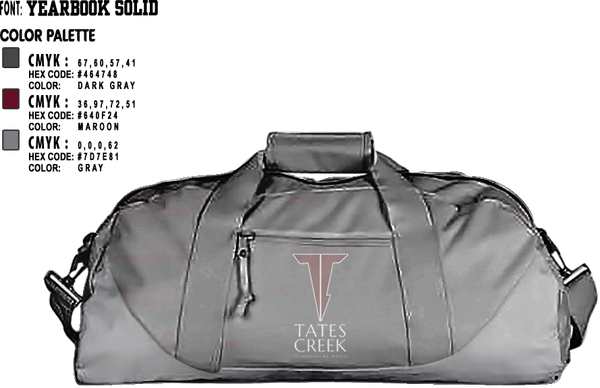Duffle Bag, Tates Creek Commodore Marching Band, , Teamtime, Team time, sublimation, custom sports apparel, team uniforms, spirit wear, spiritwear, sports uniforms, custom shirts, team store, custom team store, fundraiser sports, apparel fundraiser