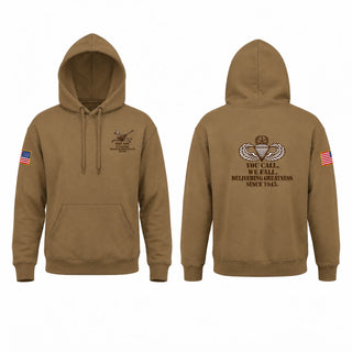 Hoodie, Charlie Mechanics Fox FSC 1-319th AFar, Army, Teamtime, Team time, sublimation, custom sports apparel, team uniforms, spirit wear, spiritwear, sports uniforms, custom shirts, team store, custom team store, fundraiser sports, apparel fundraiser