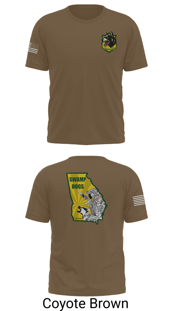 Short Sleeve Performance Shirt, 93D MP DET (MWD), , Teamtime, Team time, sublimation, custom sports apparel, team uniforms, spirit wear, spiritwear, sports uniforms, custom shirts, team store, custom team store, fundraiser sports, apparel fundraiser