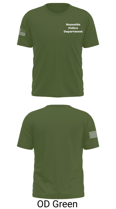 Reynolds Police Department 29344398 Short Sleeve Performance Shirt - 53