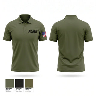 Short Sleeve Performance Polo, ADART, National Guard, Teamtime, Team time, sublimation, custom sports apparel, team uniforms, spirit wear, spiritwear, sports uniforms, custom shirts, team store, custom team store, fundraiser sports, apparel fundraiser