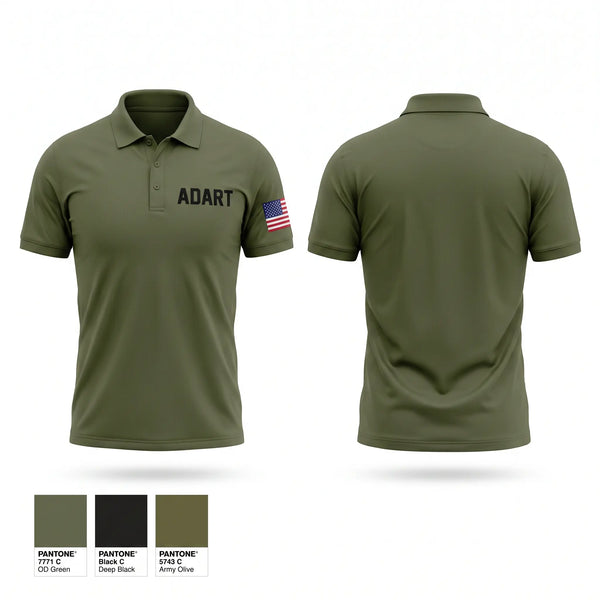 Short Sleeve Performance Polo, ADART, National Guard, Teamtime, Team time, sublimation, custom sports apparel, team uniforms, spirit wear, spiritwear, sports uniforms, custom shirts, team store, custom team store, fundraiser sports, apparel fundraiser