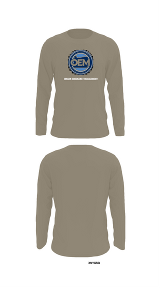 Long Sleeve Performance Shirt, Oregon Emergency Management, Police, Teamtime, Team time, sublimation, custom sports apparel, team uniforms, spirit wear, spiritwear, sports uniforms, custom shirts, team store, custom team store, fundraiser sports, apparel fundraiser