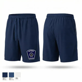 Athletic Shorts With Pockets, University of Pittsburgh Medical Center, UPMC, Police, Teamtime, Team time, sublimation, custom sports apparel, team uniforms, spirit wear, spiritwear, sports uniforms, custom shirts, team store, custom team store, fundraiser sports, apparel fundraiser