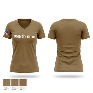 Womens Short Sleeve Vneck Shirt, 298th smc, Army, Teamtime, Team time, sublimation, custom sports apparel, team uniforms, spirit wear, spiritwear, sports uniforms, custom shirts, team store, custom team store, fundraiser sports, apparel fundraiser