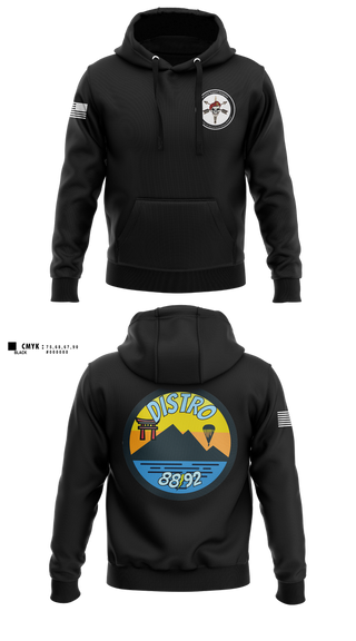 Hoodie, D.B. Coopers, Army, Teamtime, Team time, sublimation, custom sports apparel, team uniforms, spirit wear, spiritwear, sports uniforms, custom shirts, team store, custom team store, fundraiser sports, apparel fundraiser