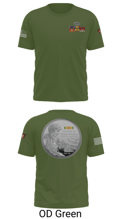 3rd Reconnaissance Division 86447085 Old School Cotton Feel Shirt - 50