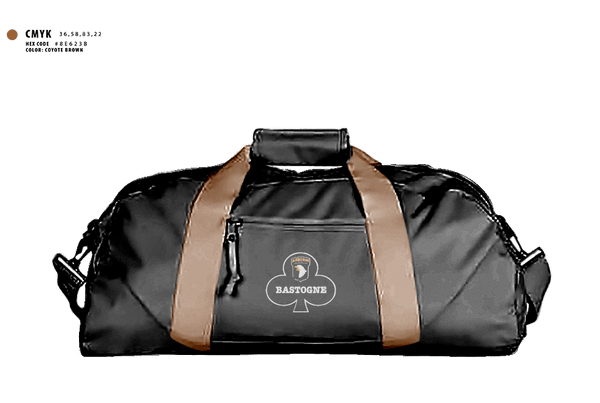 Duffle Bag, F co. 2-32 FAR, Army, Teamtime, Team time, sublimation, custom sports apparel, team uniforms, spirit wear, spiritwear, sports uniforms, custom shirts, team store, custom team store, fundraiser sports, apparel fundraiser