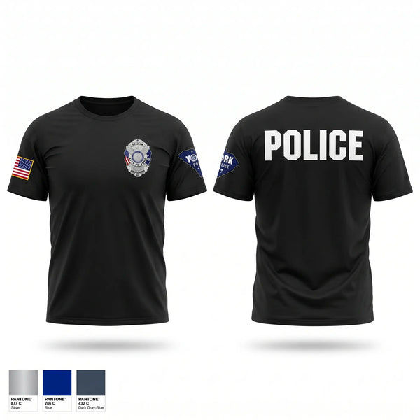 Old School Cotton Feel Shirt, York police, Police, Teamtime, Team time, sublimation, custom sports apparel, team uniforms, spirit wear, spiritwear, sports uniforms, custom shirts, team store, custom team store, fundraiser sports, apparel fundraiser