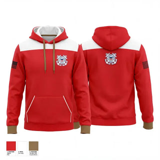 Hoodie, Coast guard cutter coho, Coast Guard, Teamtime, Team time, sublimation, custom sports apparel, team uniforms, spirit wear, spiritwear, sports uniforms, custom shirts, team store, custom team store, fundraiser sports, apparel fundraiser