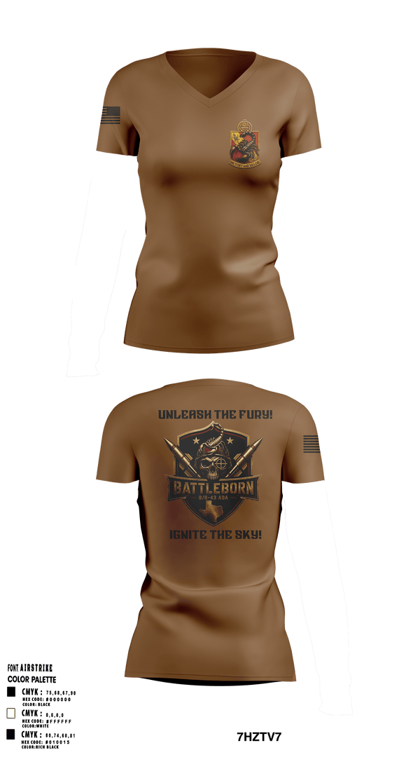 Womens Short Sleeve Vneck Shirt, Battleborn, Army, Teamtime, Team time, sublimation, custom sports apparel, team uniforms, spirit wear, spiritwear, sports uniforms, custom shirts, team store, custom team store, fundraiser sports, apparel fundraiser