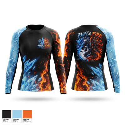 Chaos squad fire and Ice Long Sleeve Performance Shirt - 1