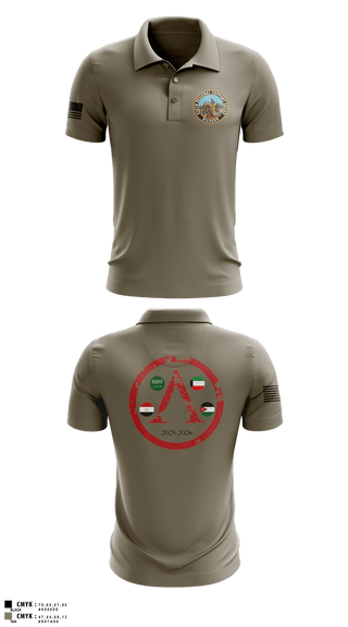Short Sleeve Performance Polo, 650th RSG, Army, Teamtime, Team time, sublimation, custom sports apparel, team uniforms, spirit wear, spiritwear, sports uniforms, custom shirts, team store, custom team store, fundraiser sports, apparel fundraiser