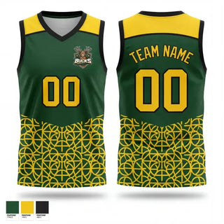 Mens Basketball Jersey, Bucks, Men's Basketball, Teamtime, Team time, sublimation, custom sports apparel, team uniforms, spirit wear, spiritwear, sports uniforms, custom shirts, team store, custom team store, fundraiser sports, apparel fundraiser
