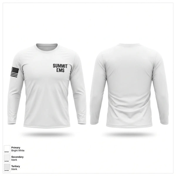 Long Sleeve Performance Shirt, Summit EMS, EMS/EMT, Teamtime, Team time, sublimation, custom sports apparel, team uniforms, spirit wear, spiritwear, sports uniforms, custom shirts, team store, custom team store, fundraiser sports, apparel fundraiser