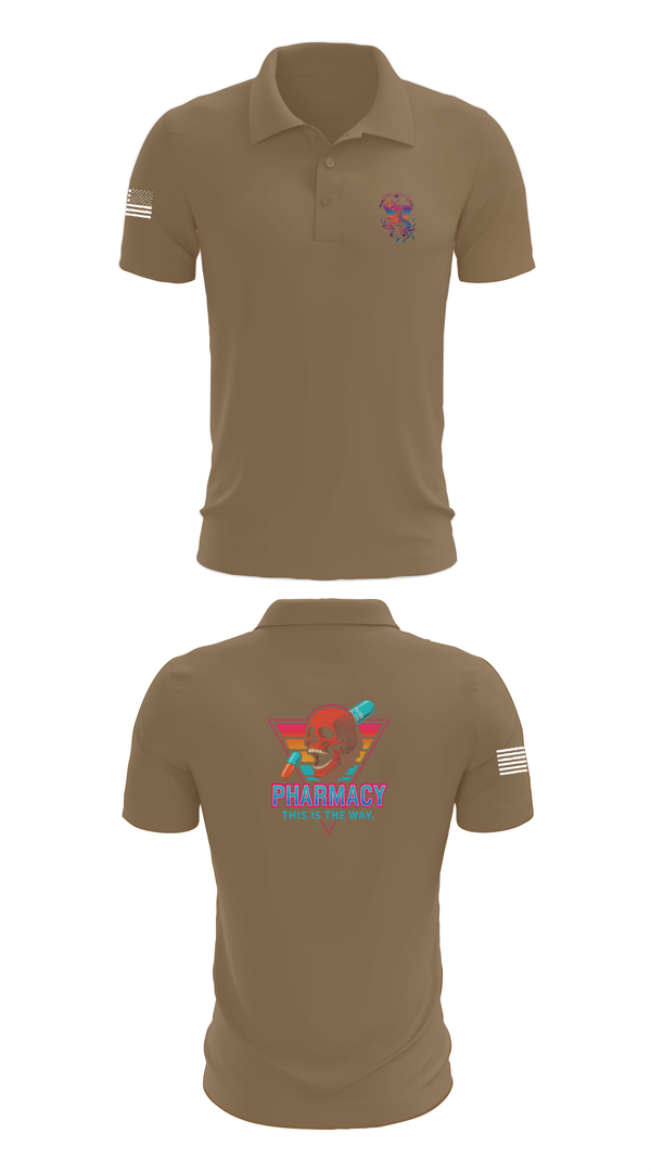 Short Sleeve Performance Polo, , Army, Teamtime, Team time, sublimation, custom sports apparel, team uniforms, spirit wear, spiritwear, sports uniforms, custom shirts, team store, custom team store, fundraiser sports, apparel fundraiser