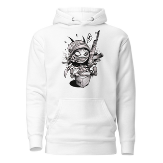 Unisex Hoodie - 1 - White