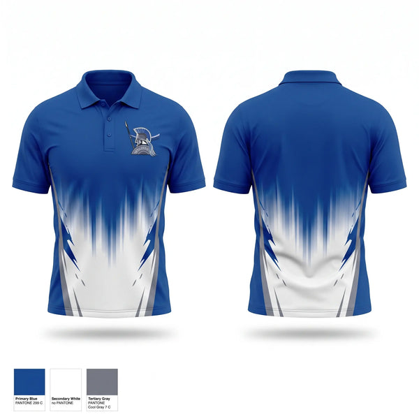 Short Sleeve Performance Polo, Southeast Spartans, Men's Soccer, Teamtime, Team time, sublimation, custom sports apparel, team uniforms, spirit wear, spiritwear, sports uniforms, custom shirts, team store, custom team store, fundraiser sports, apparel fundraiser