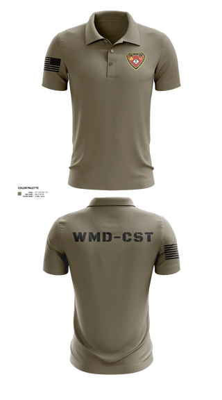 Short Sleeve Performance Polo, 2nd WMD CST, Army, Teamtime, Team time, sublimation, custom sports apparel, team uniforms, spirit wear, spiritwear, sports uniforms, custom shirts, team store, custom team store, fundraiser sports, apparel fundraiser