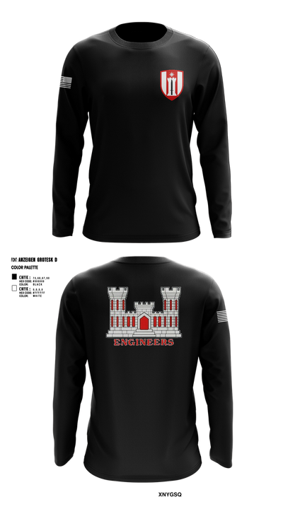 450th / 485th ACPs 89858245 Long Sleeve Performance Shirt 2