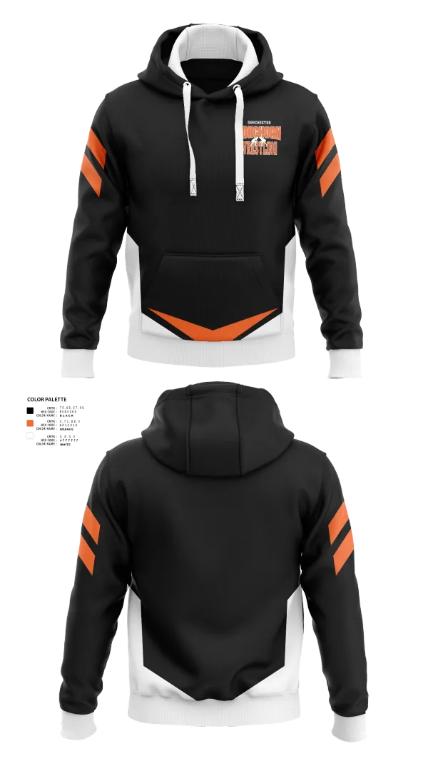 Hoodie, Dorchester Longhorn Wrestling, Wrestling, Teamtime, Team time, sublimation, custom sports apparel, team uniforms, spirit wear, spiritwear, sports uniforms, custom shirts, team store, custom team store, fundraiser sports, apparel fundraiser